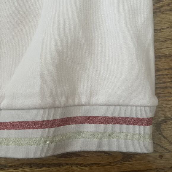 Boden (11|12y) Heart Appliqué Sweatshirt - Picture 3 of 7